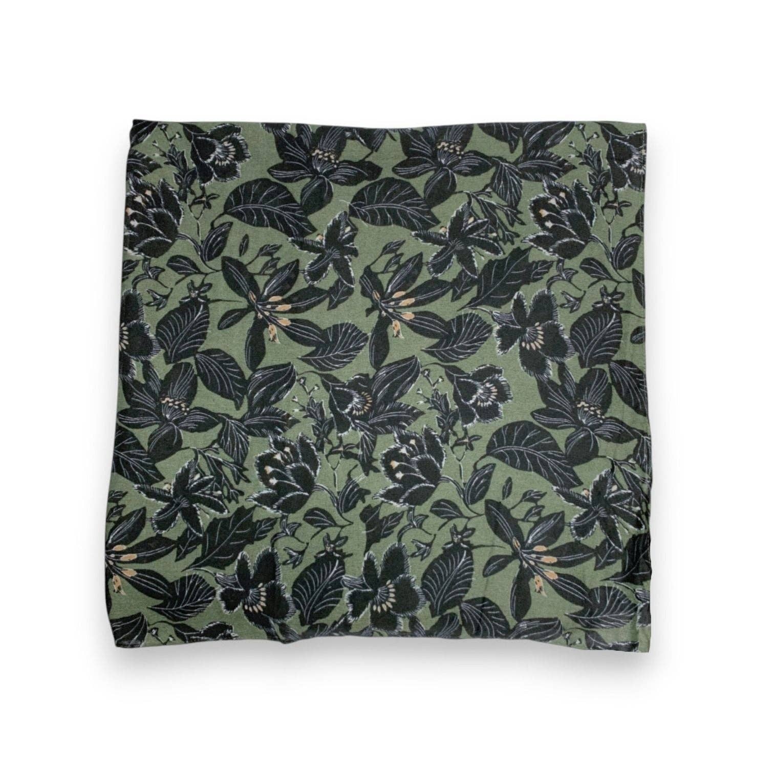 Lili Scarves (US Duty Free) – wholesale Scarf – Women's – Herbs Print Cotton Blend Scarf5