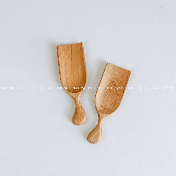194 Craft House - Wholesale Measuring Spoon - Wooden Coffee, Tea Spoon - Measuring Spoon & Scoops1