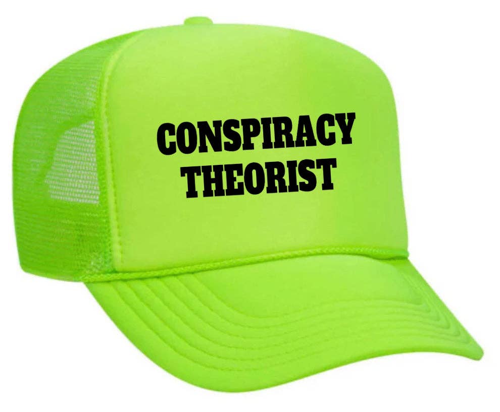 Inappropriate Trucker Hats - Wholesale Trucker Hat - Women's - Conspiracy Theorist Trucker Hat16