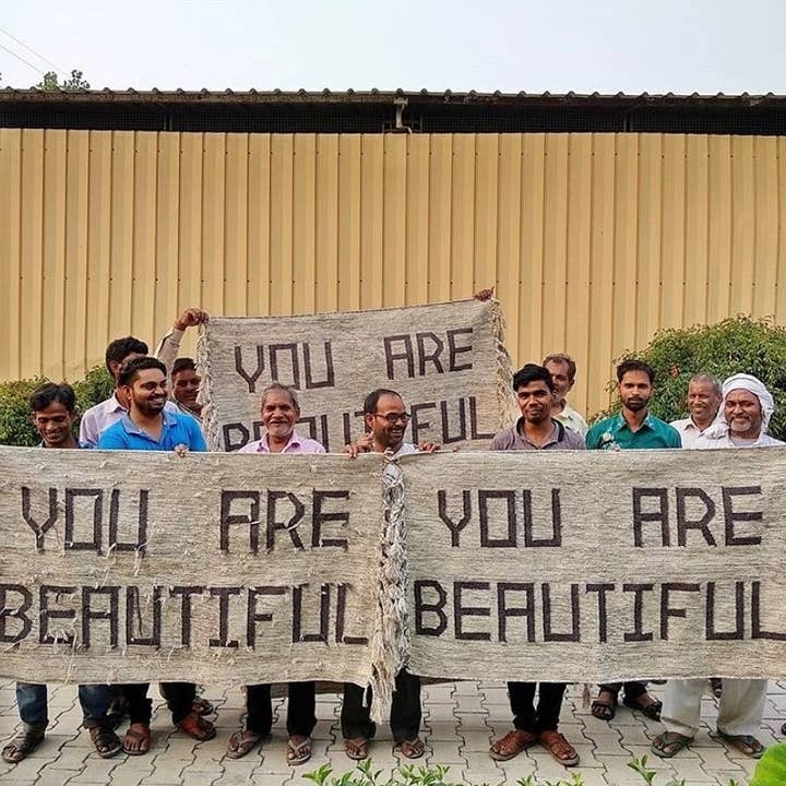 Rich Class Decor - Wholesale Area Rug - YOU ARE BEAUTIFUL hand woven pure wool area rug11