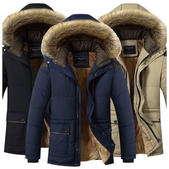 Vinterjakke Plus Size Herrejakke Varm Frakke Overtøj Bomuld Hættetrøje Dunjakke for engroshandel hos American Smart