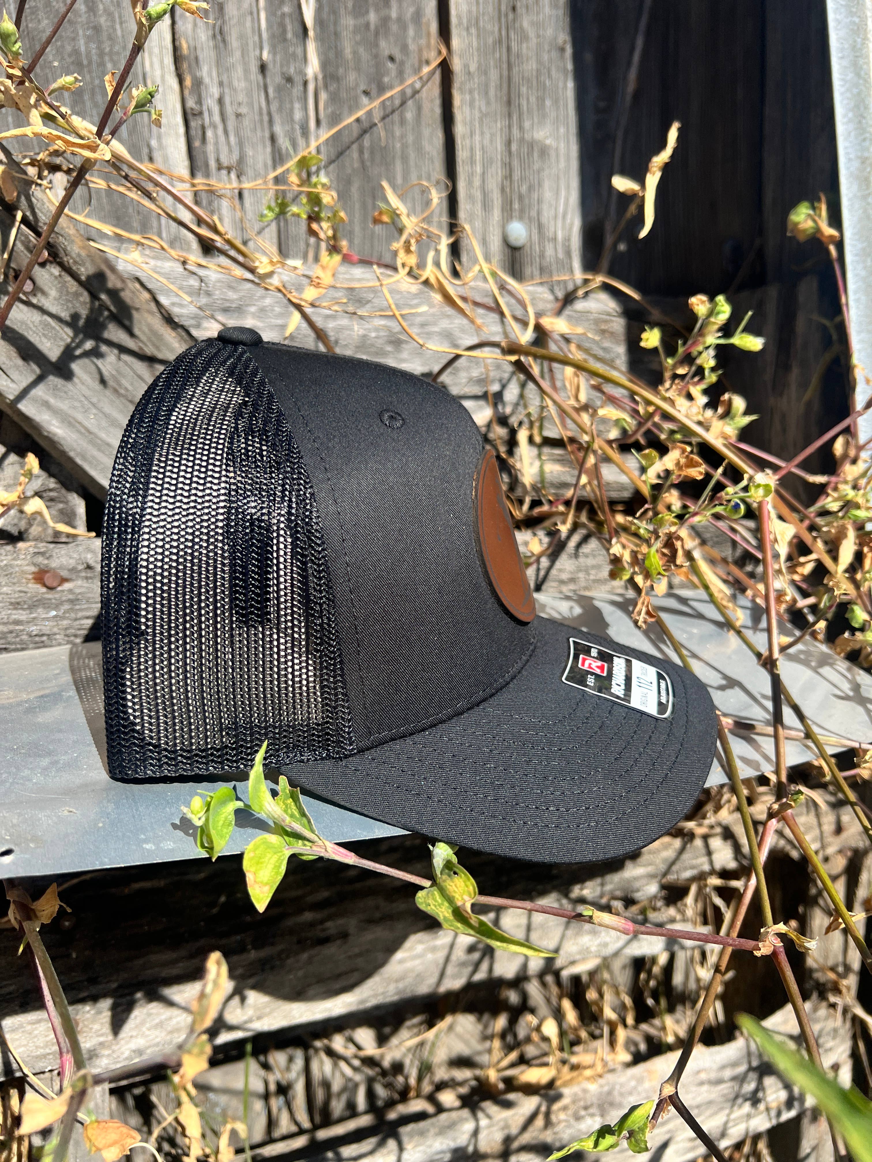 RiOak Design & Hat Co. - Wholesale Baseball Cap - Men's - Golfer Black Richardson 1121