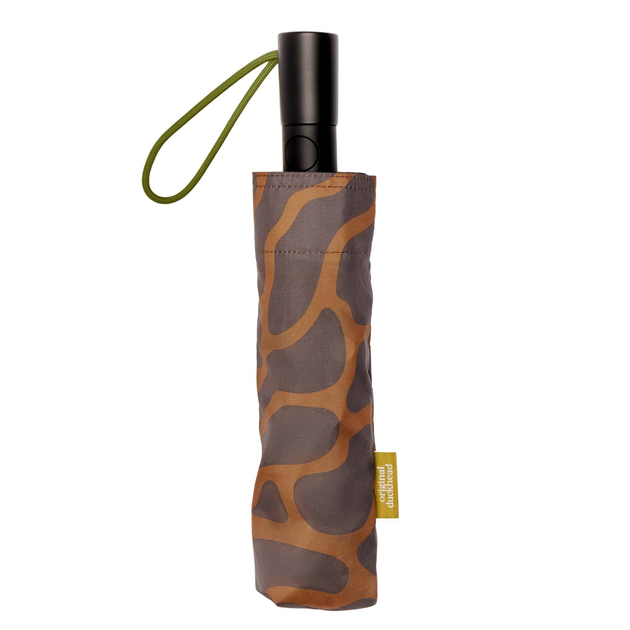 Original Duckhead UK – wholesale Umbrella – Unisex – The Daily - Coffee Ripples Automatic Umbrella1