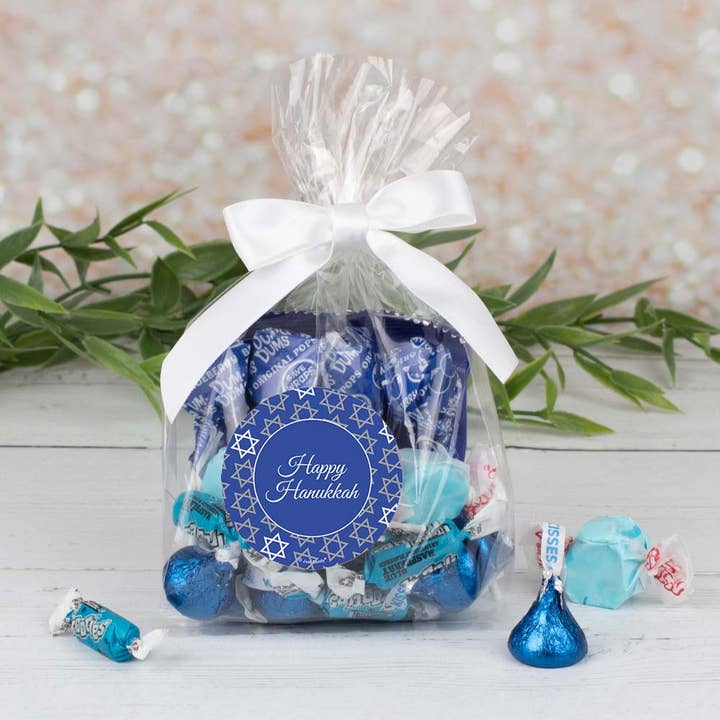 Hanukkah Goody Bag - Happy Hanukkah for wholesale by Just Candy