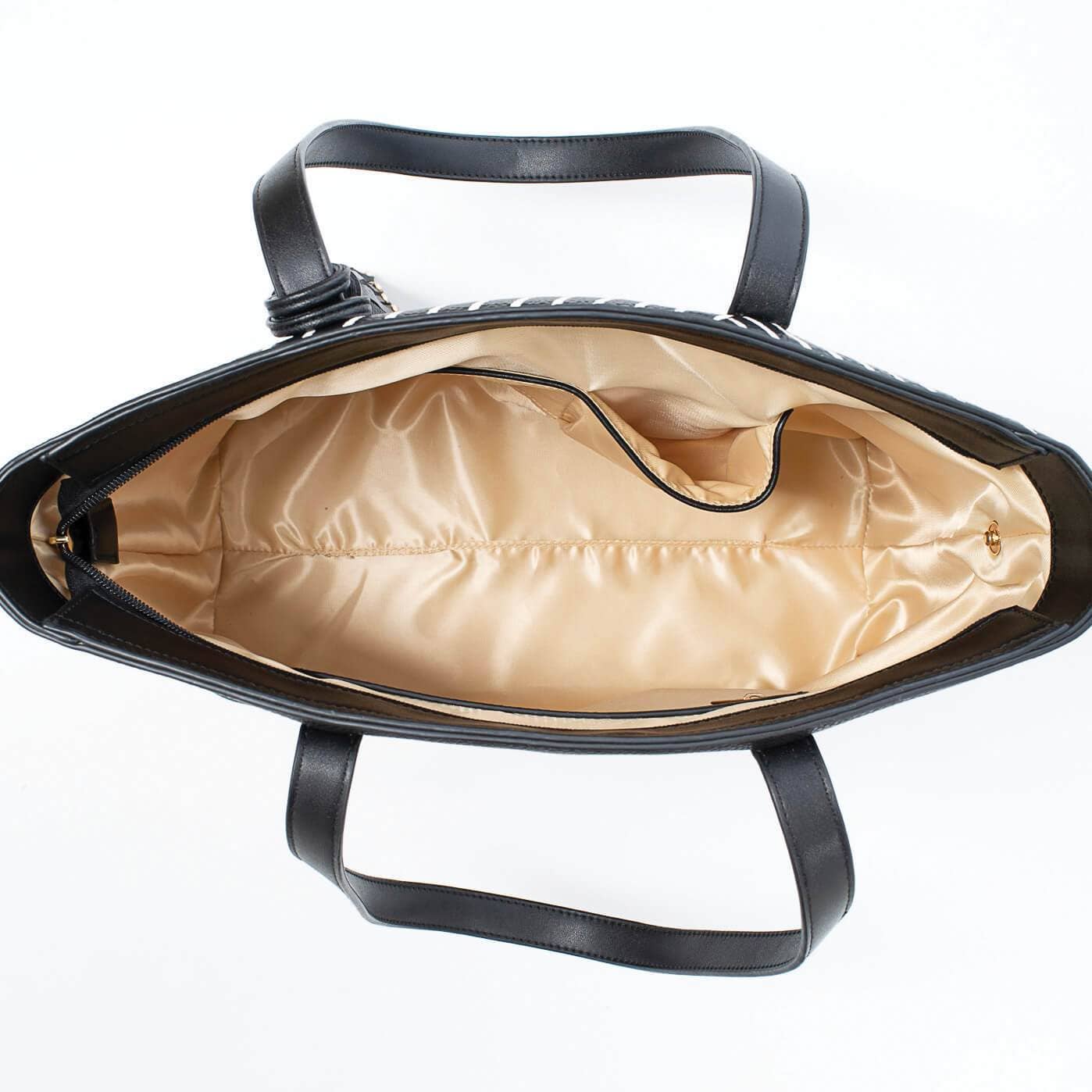 Cool Clutch Pty Ltd - Wholesale Cooler/cooler bag - Michelle Cool Clutch (Black & White Stripe) Cooler Bag Tote15