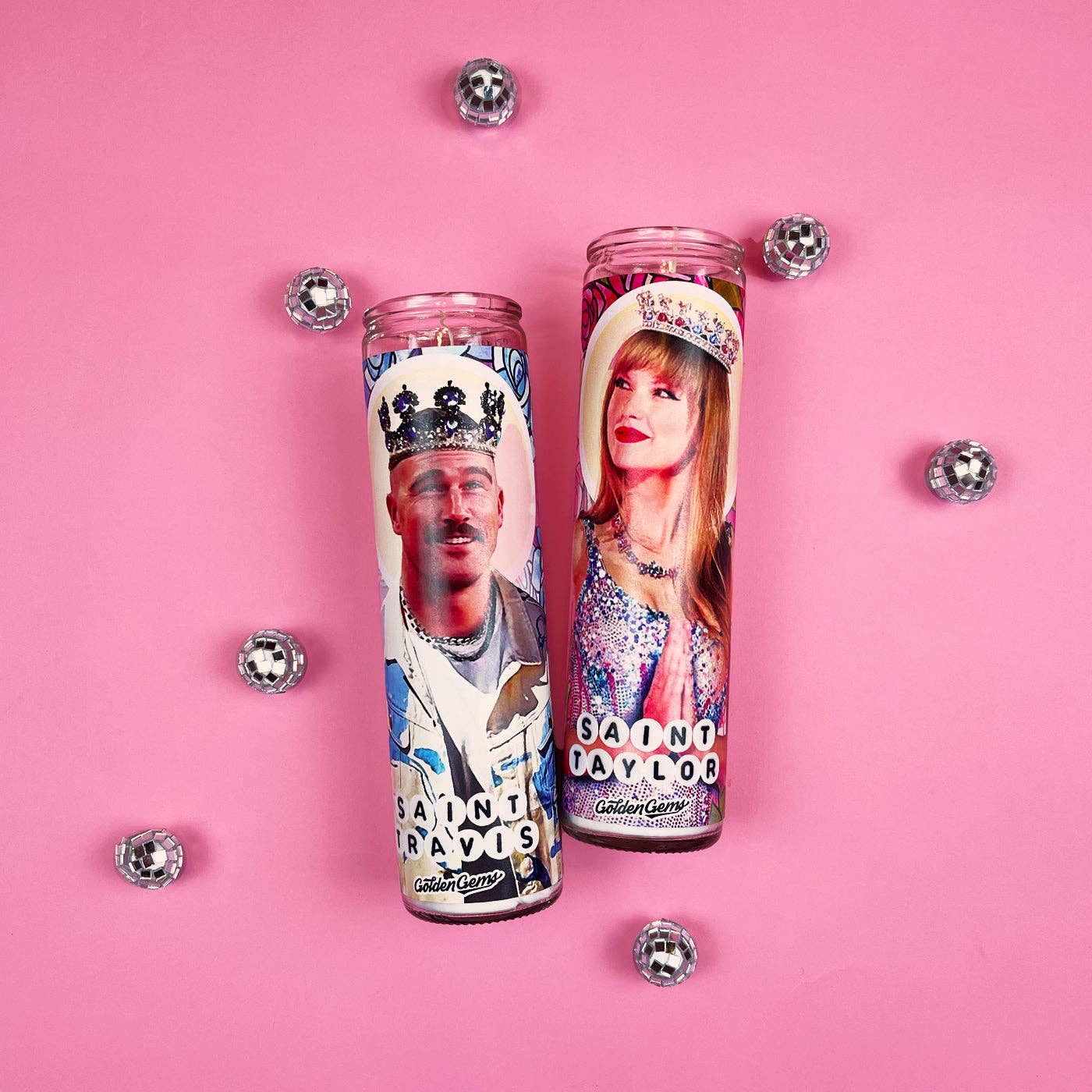 Golden Gems - Wholesale Votive kaars - Gebedskaars Saint Taylor2