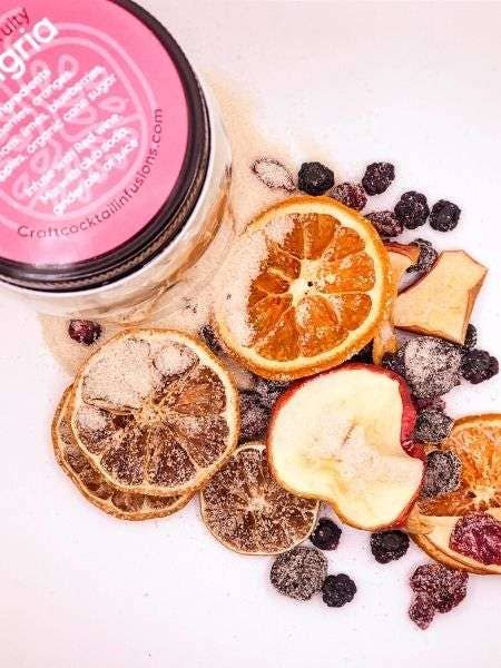 Craft Cocktail Infusions - Wholesale Cocktail Mix/Syrup - Cocktail Kit Rich and Fruity Sangria | Wine Gift Infusion1