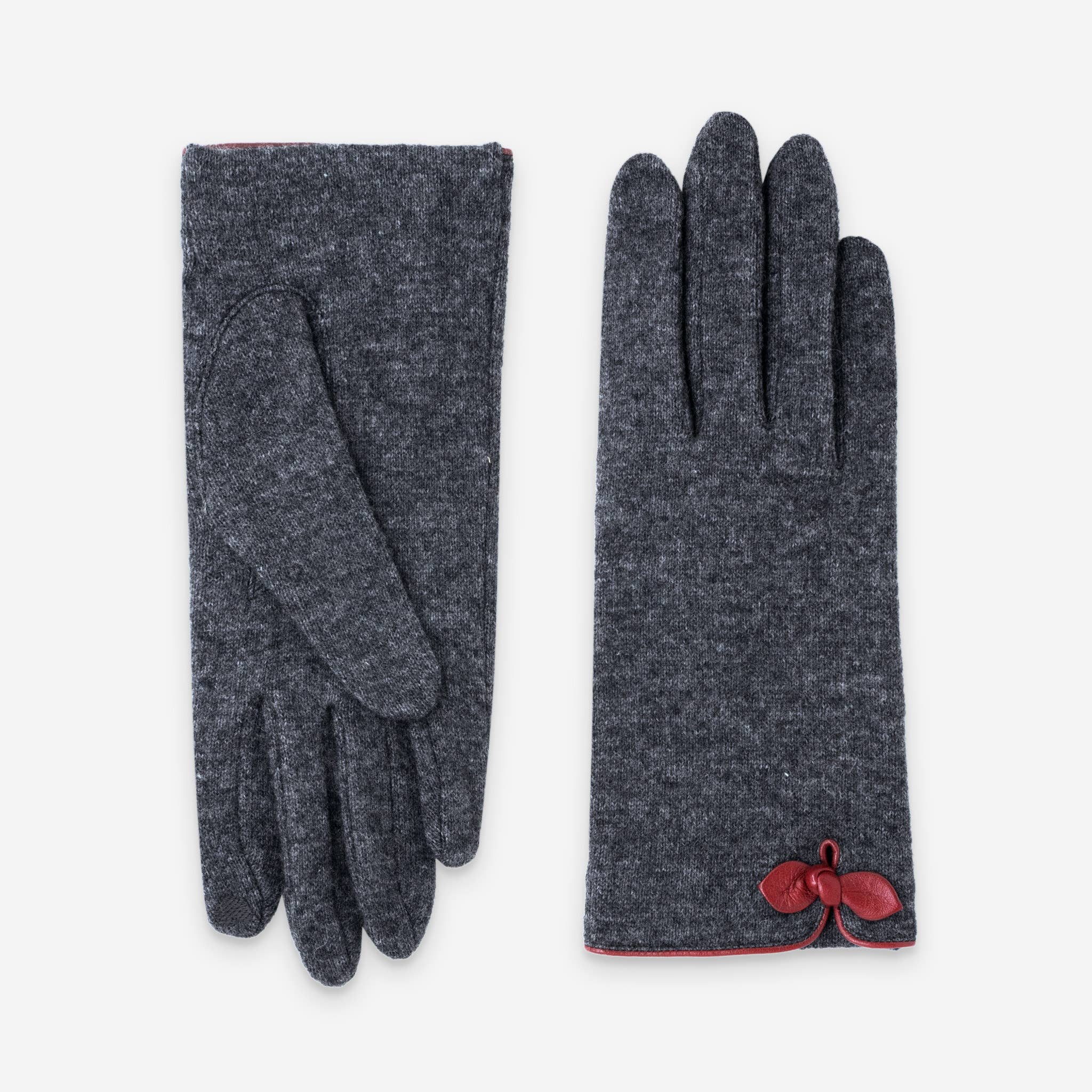 Glove Story – wholesale Gloves – Women's – Gloves 80% wool 20% nylon - Touchscreen - 31091NF