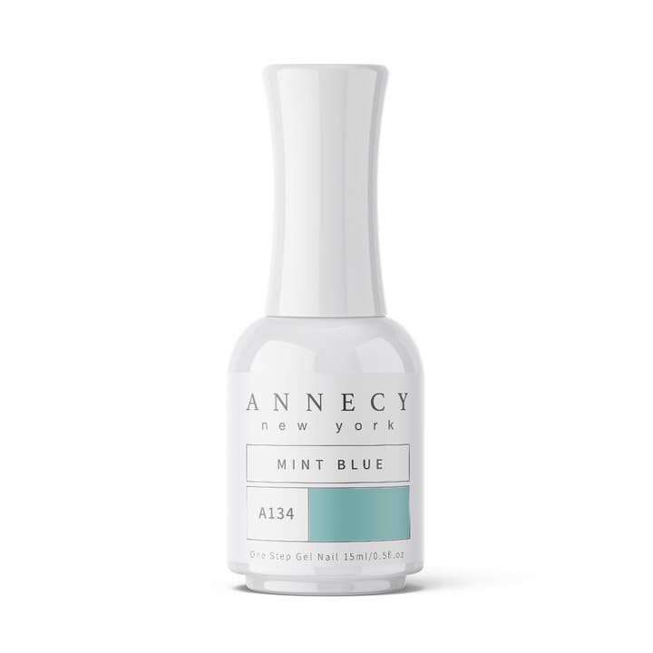 Annecy Gel Nail Polish 0.5 fl. oz. - Mint Blue for wholesale by Annecy New York