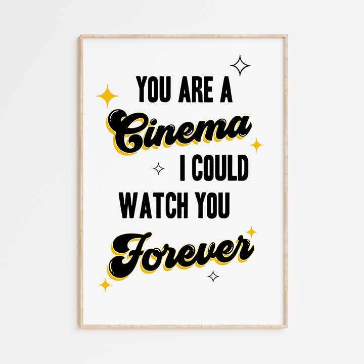Howrad Studios - Wholesale Art Print - You are a cinema print0