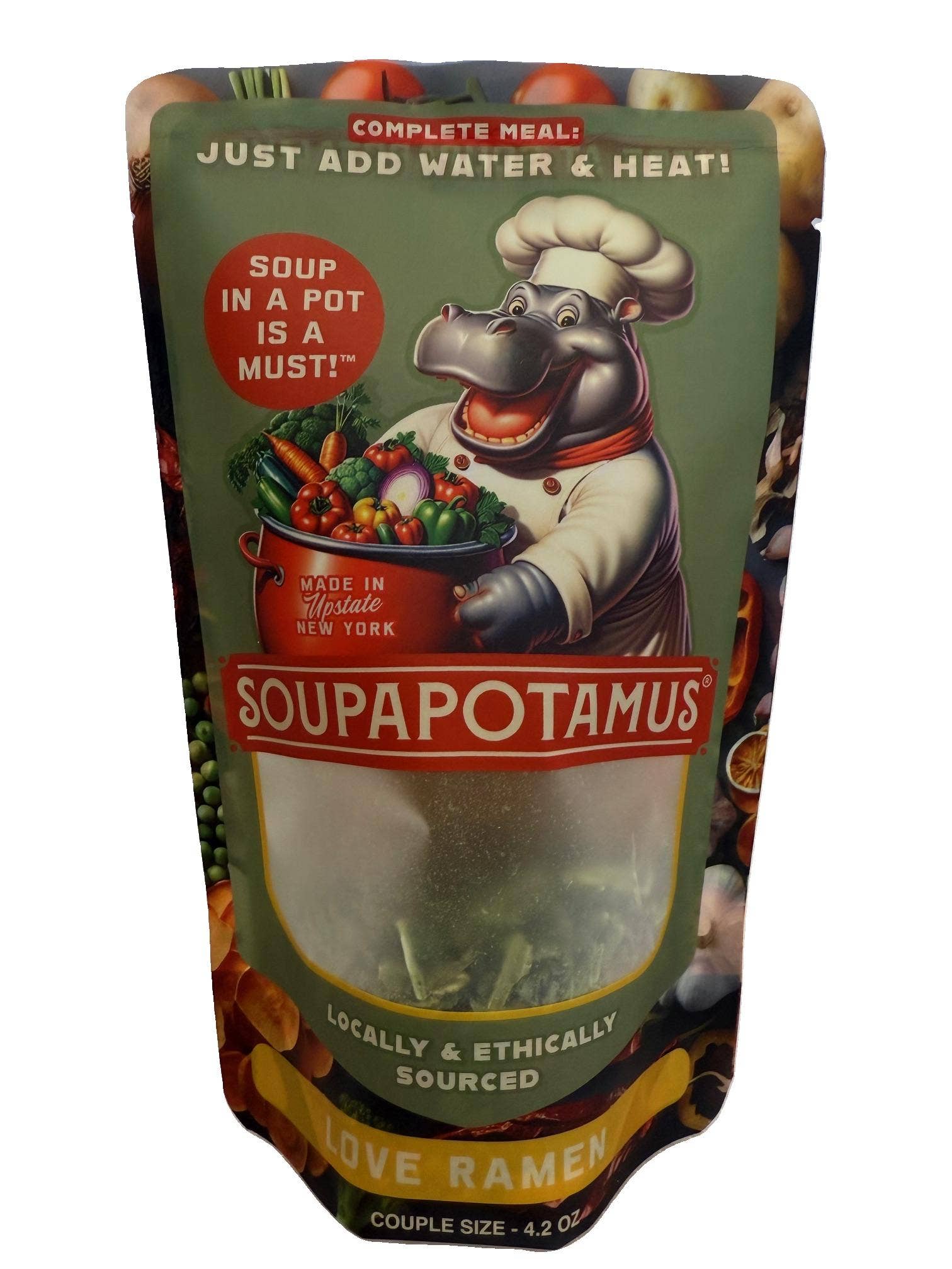 SoupaPOTamus LLC – wholesale Soup – SoupaPOTamus Love Ramen Shelf-Stable Dry Soup0