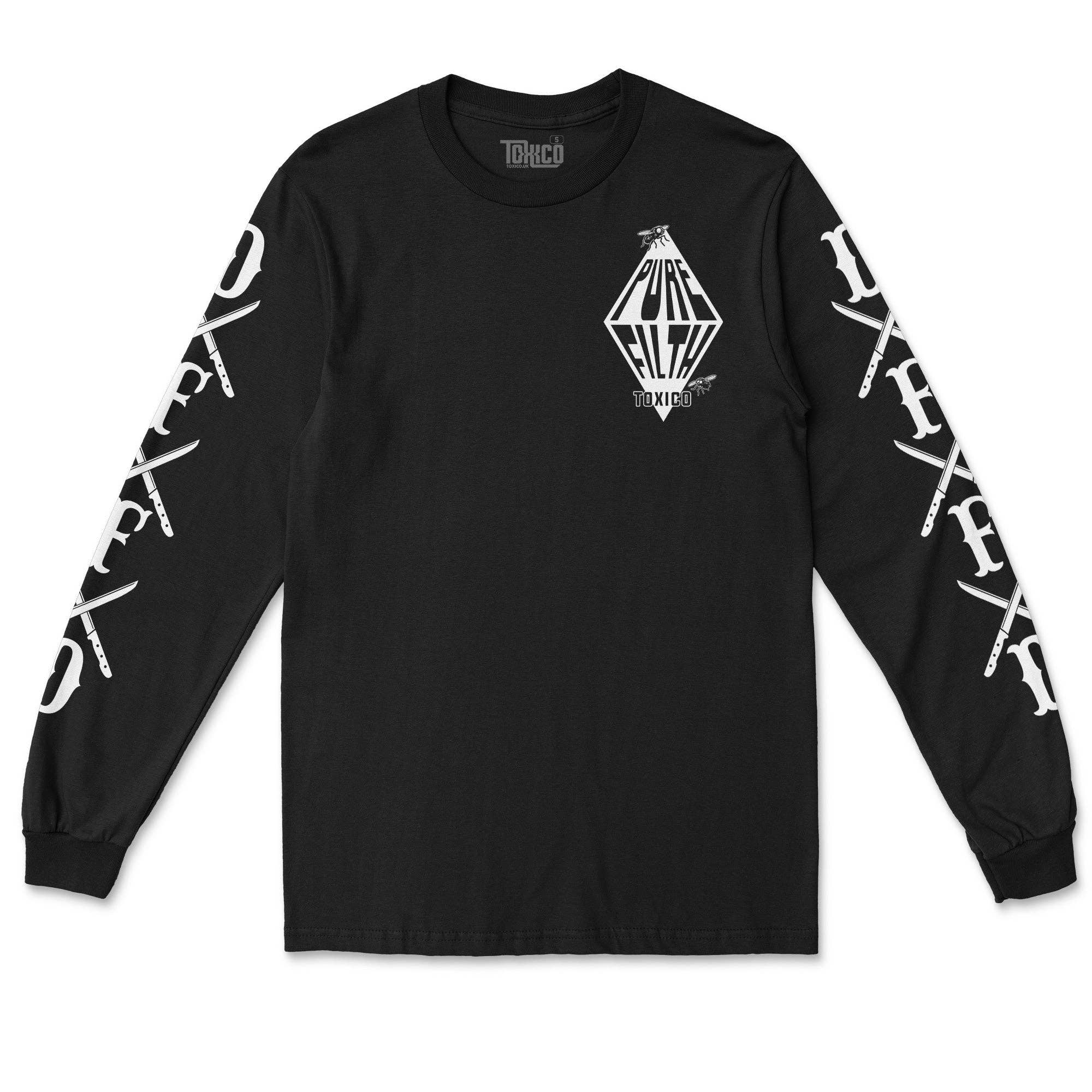 Black Kebab Shop Longsleeve for wholesale on Faire1