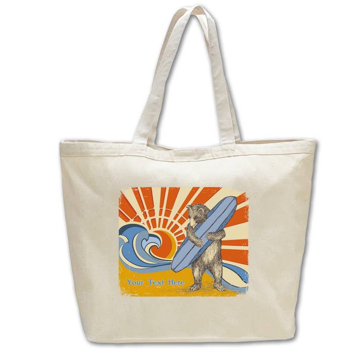 SF Mercantile - Wholesale Beach Bag - Customizable Canvas Beach Bag24