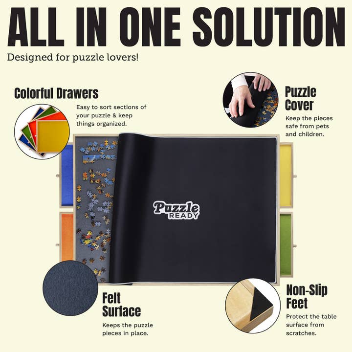 Puzzle Ready - Wholesale Puzzle - Adult - Quality Puzzle Storage Board - US Only1