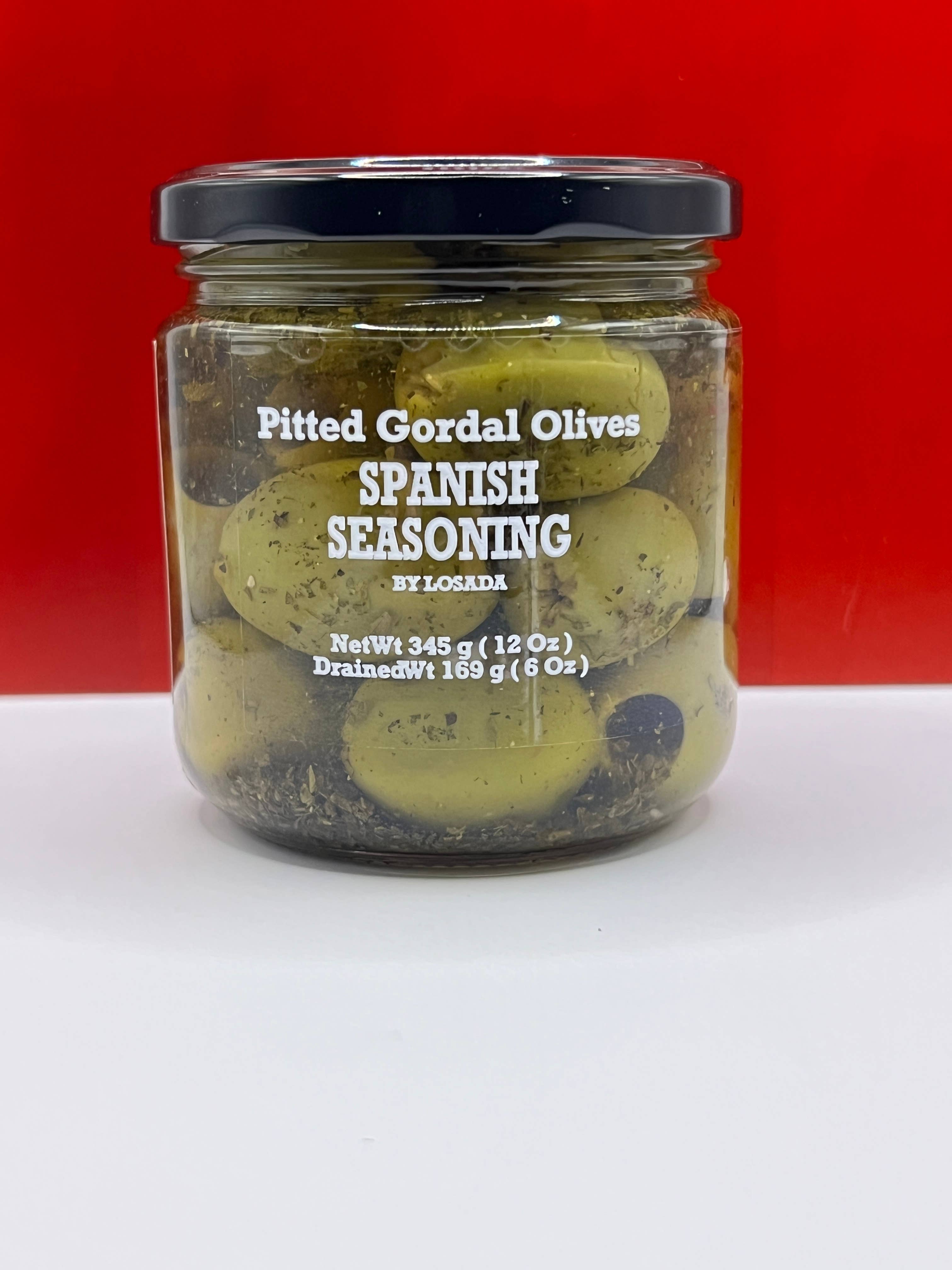 LA JAMOTECA - Wholesale Olives - PITTED GORDAL OLIVES with Spanish Seasoning by LOSADA