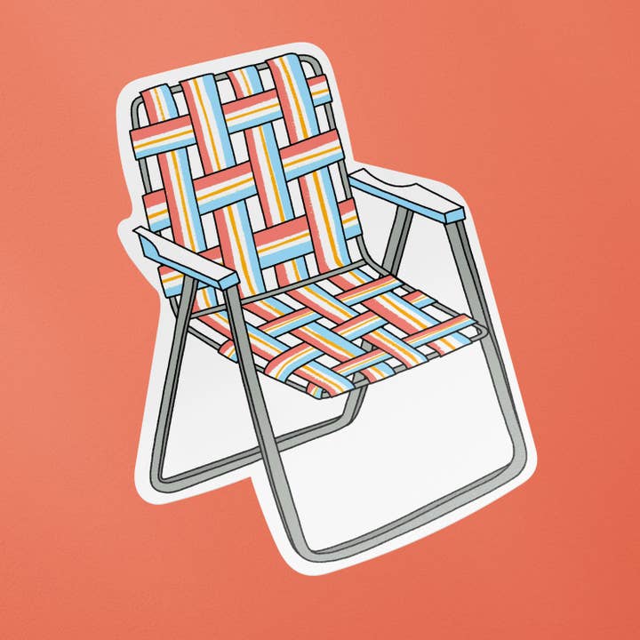 Little Something Co. - Wholesale Sticker - Lawn Chair Sticker0