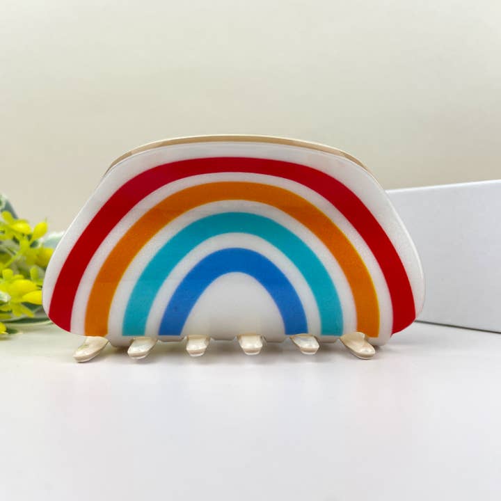 mildstyles - Wholesale Hair Clip - Women's - Cute Cartoon Rainbow Hair Clip2
