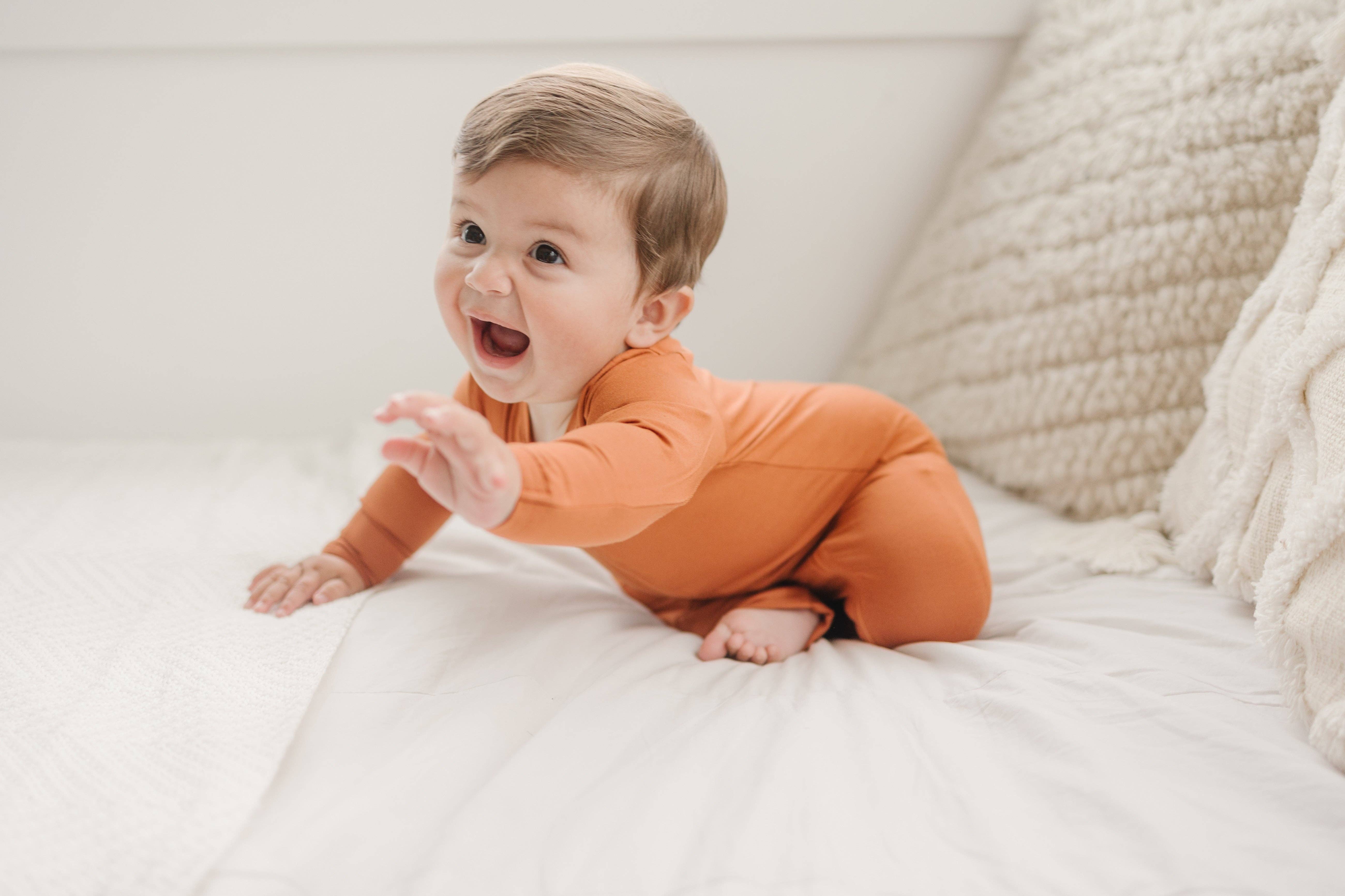 Little Joy Co. - Wholesale Sleepsuit - Baby - Solid Bamboo Zippy Pajamas - more colors8