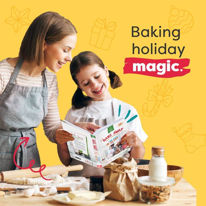 Baketivity Corp - Wholesale DIY Food Kit - Holiday Gingerbread House Kit And Kids Cookbook1