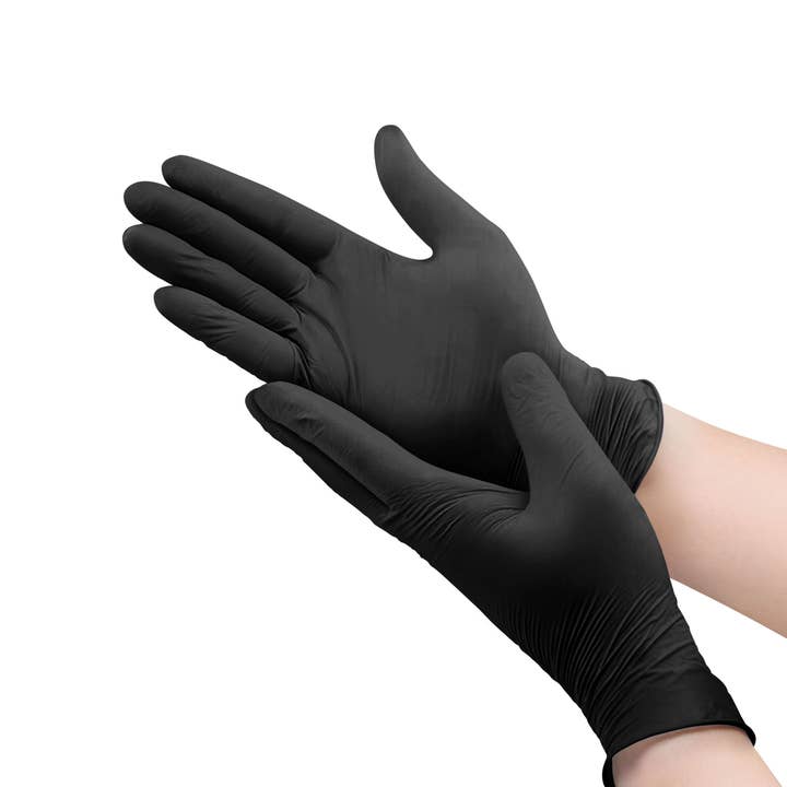 ESKAY Products - Wholesale Cleaning Gloves - Nitrile Disposable Gloves | Powder Free | Black2