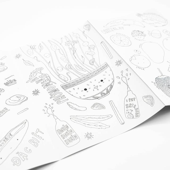 reisundpapier - Wholesale Coloring & Activity Book - Kids & Baby - Zine, Vietnamese coloring motifs12