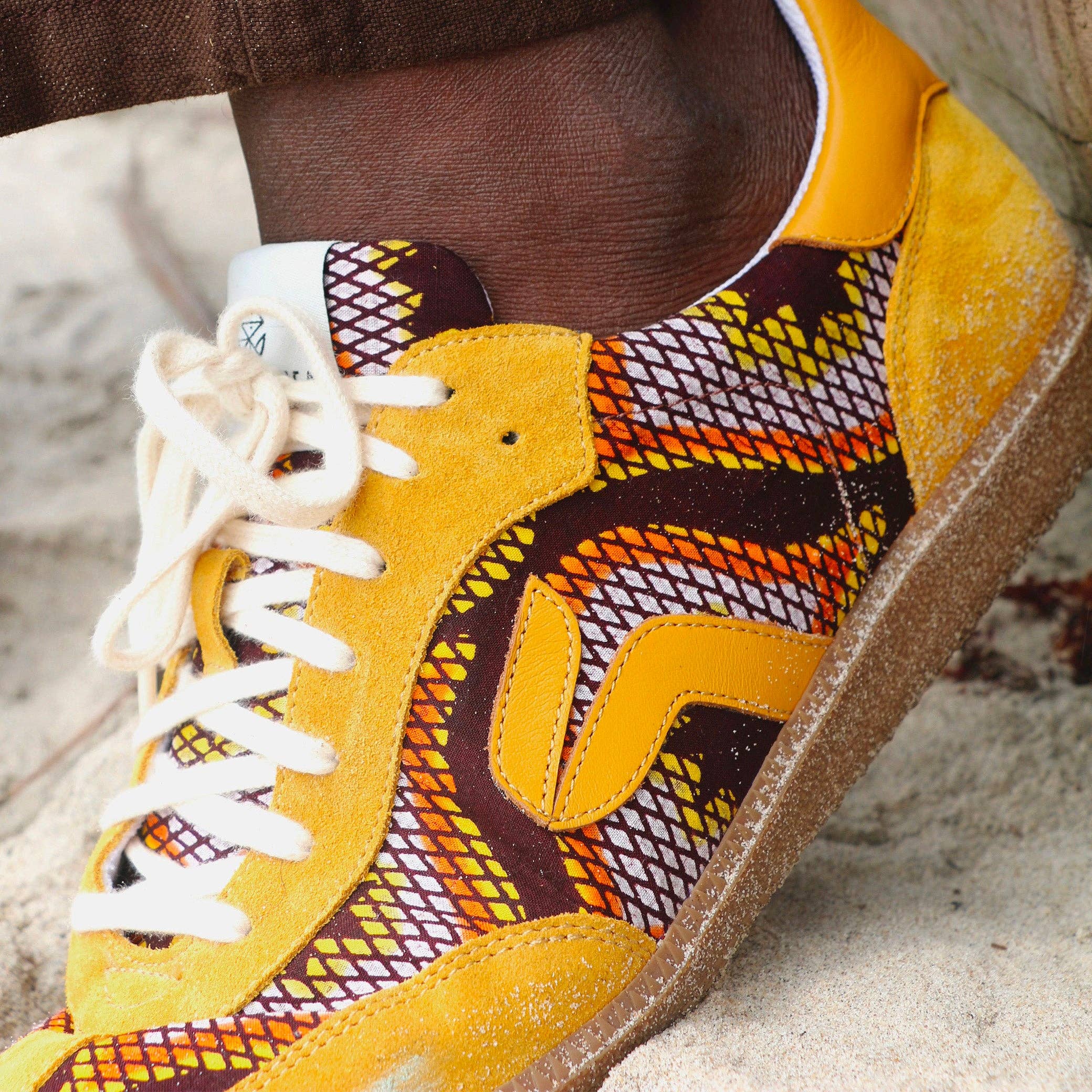 Panafrica - Venta al por mayor Zapatillas urbanas - Hombre - Sáhara-Safrán4