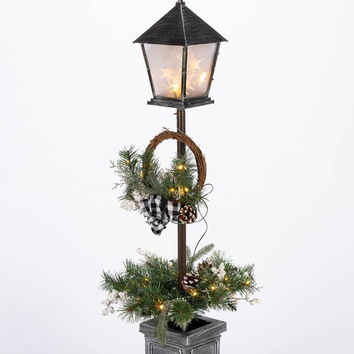 Promos 4'H B/O Lighted Mixed Pine Lan for wholesale by The Gerson Companies