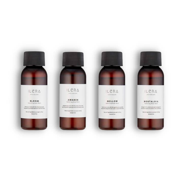 Body Wash Discovery Set for wholesale by ILERA Apothecary