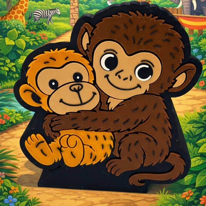 Porte-savon Punch Monkey pour la vente par Ccrafts Crafty Creations