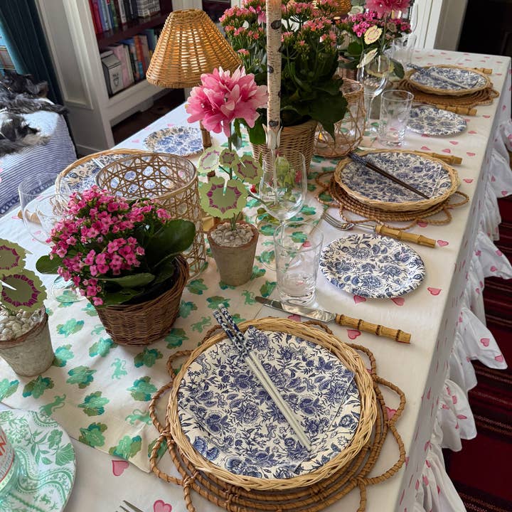 REMOVED BRAND - Wholesale Disposable Napkin - NEW! Chinoiserie Bleu Paper Dinner Napkins – Pack of 203