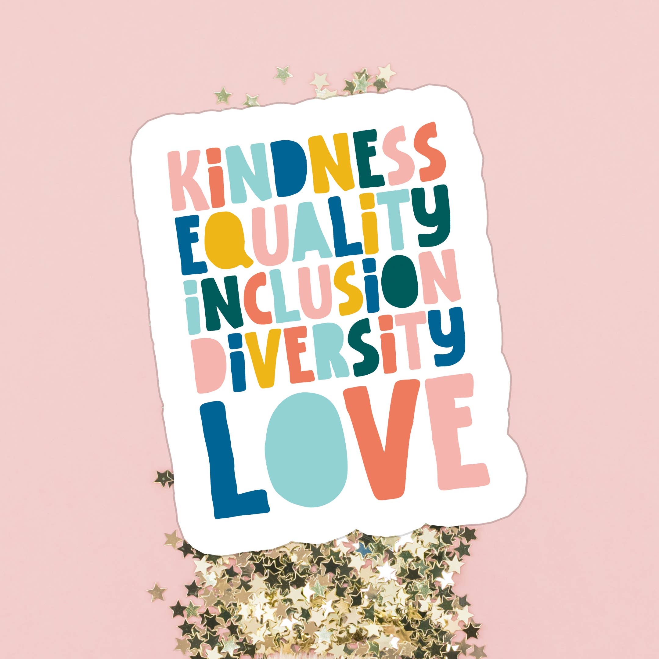 Stickers+ X Ashley Bexar - Wholesale Sticker - LGBTQIA+ Inclusive Ally Pride Waterproof Vinyl Sticker