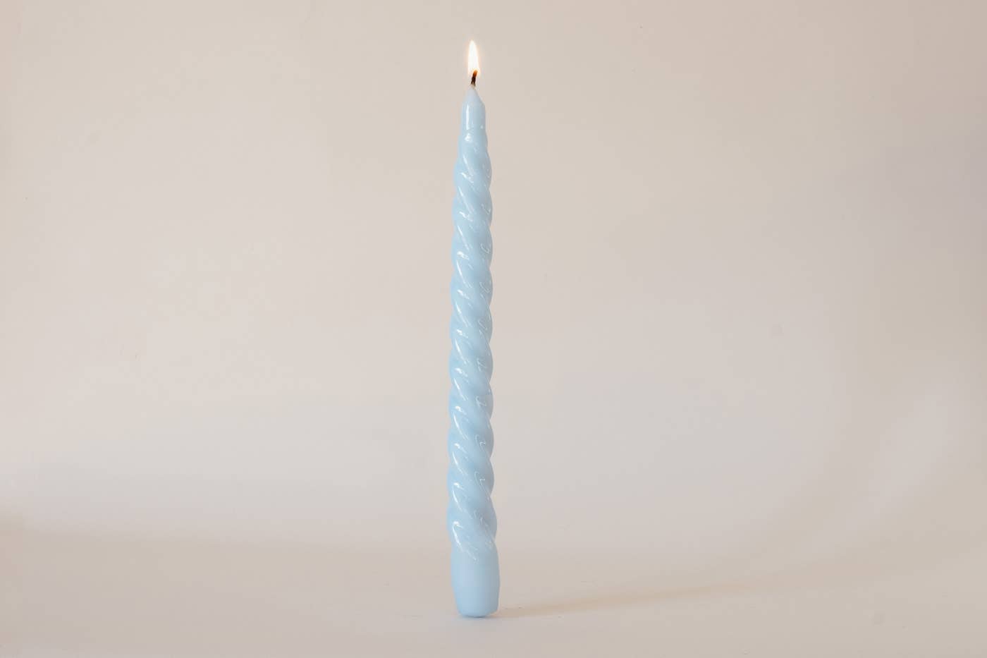 Manulena - Wholesale Tapered Candle/Candlestick - TAPER CANDLE BLOSSOM - LIGHT BLUE1
