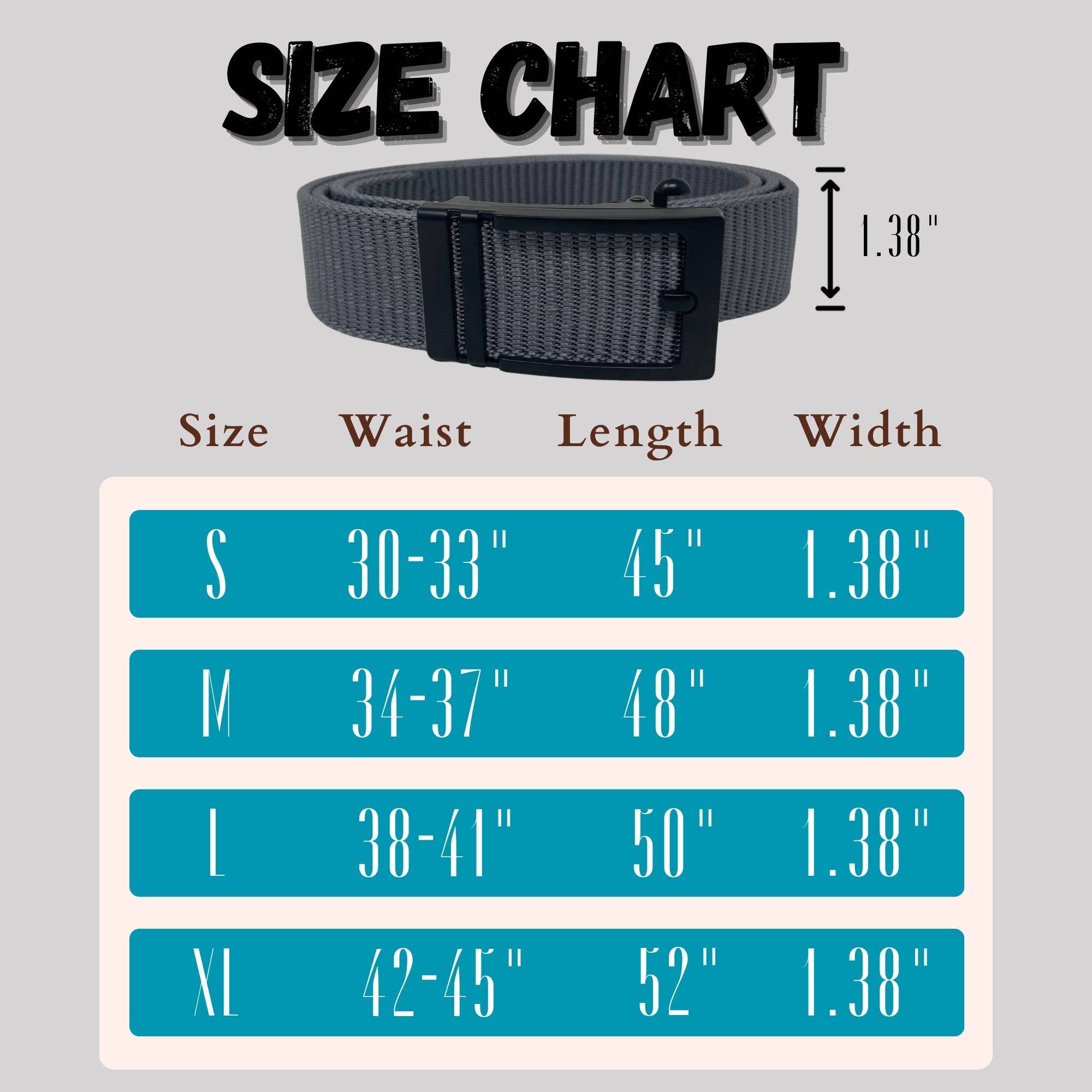 Funky Junque - Venta al por mayor Cinturón - Unisex - Cinturón de nylon con trinquete - Gris6