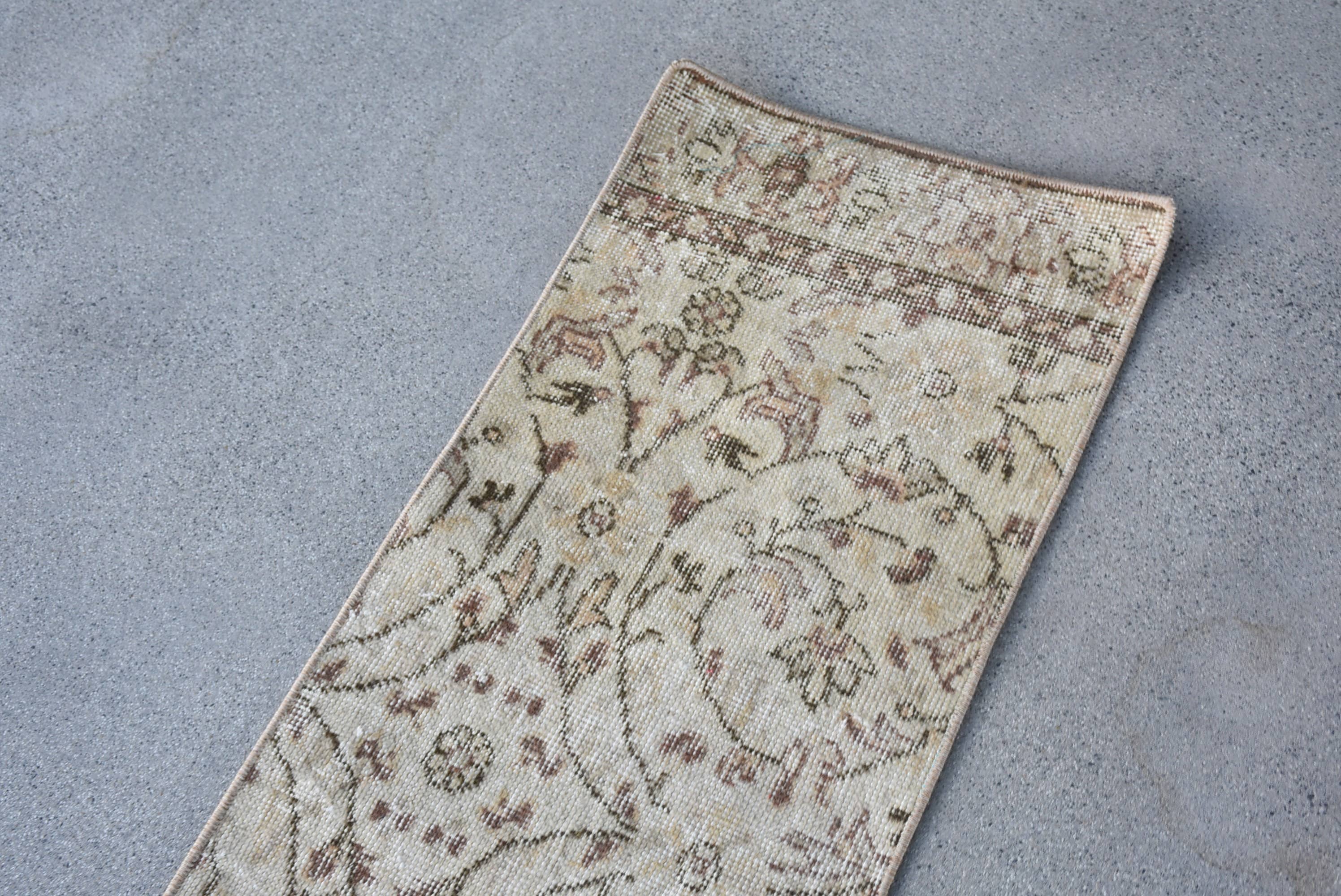 Anatolia Loom - Wholesale Door Mat - Elegant Classic Beige Rectangle Wool Rug6