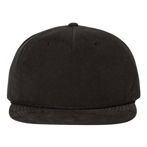 Kodiak Wholesale - Wholesale Flat Brim Cap - Unisex - Richardson 256 Umpqua Rope Snapback Cap - Custom Leather Patch Hat | No Minimals | Volume Tiered Pricing