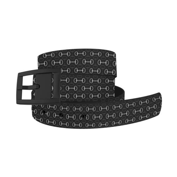 Black Bits Belt with Black Buckle Combo for wholesale by C4 Belts & Accessories