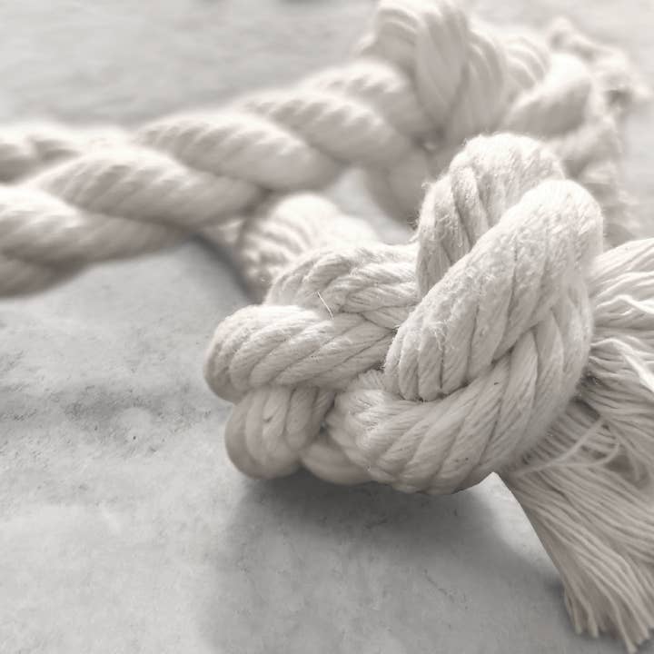 Goodchap's – Engroshandel Tovlegetøj - Hund – XL remskive | Naturligt bomulds hundereb legetøj3