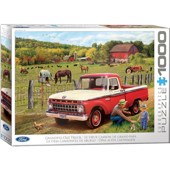 Grandpa's Old Truck for wholesale by Eurographics Puzzles USA