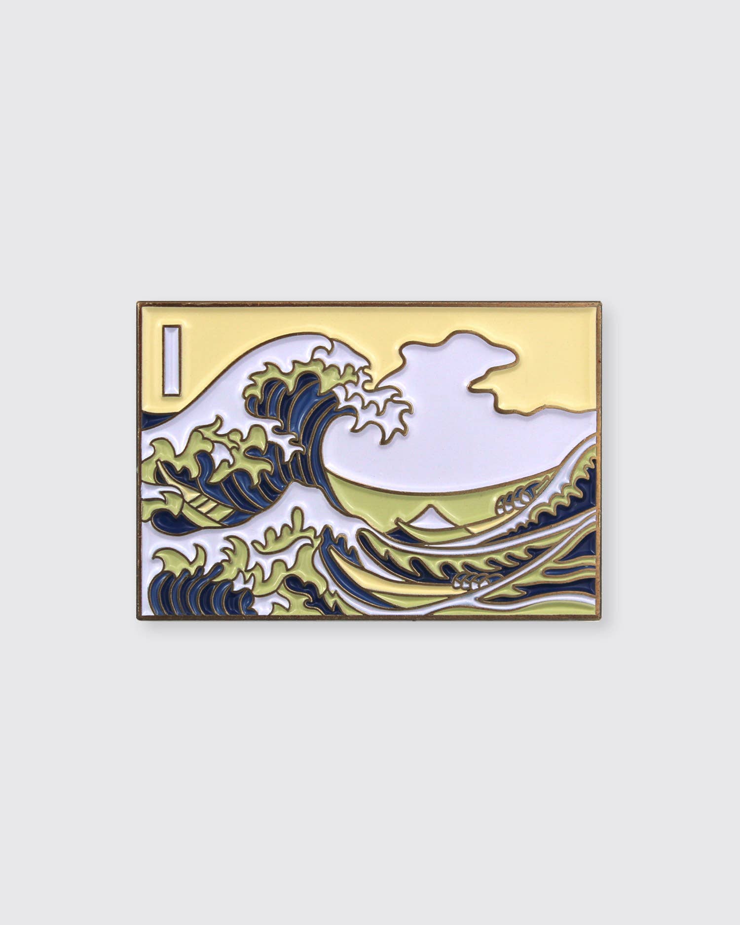 Pin Museum - Wholesale Lapel Pin/Button - The Great Wave off Kanagawa • Enamel Pin