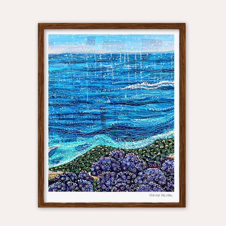California Tides Fine Art Print for wholesale by Heather Freitas