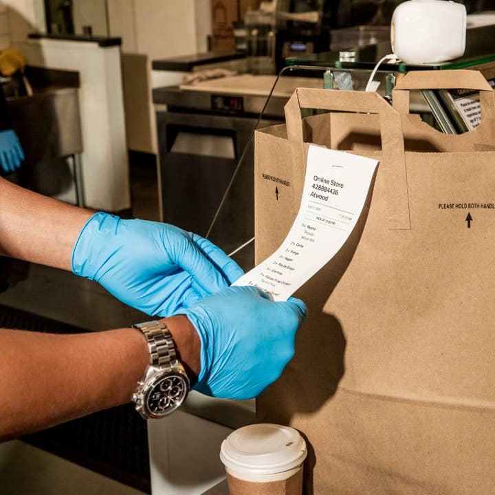 First Glove - Wholesale Cleaning Gloves - First Glove 4 Mil Blue Nitrile Gloves Case of 1000/CT1