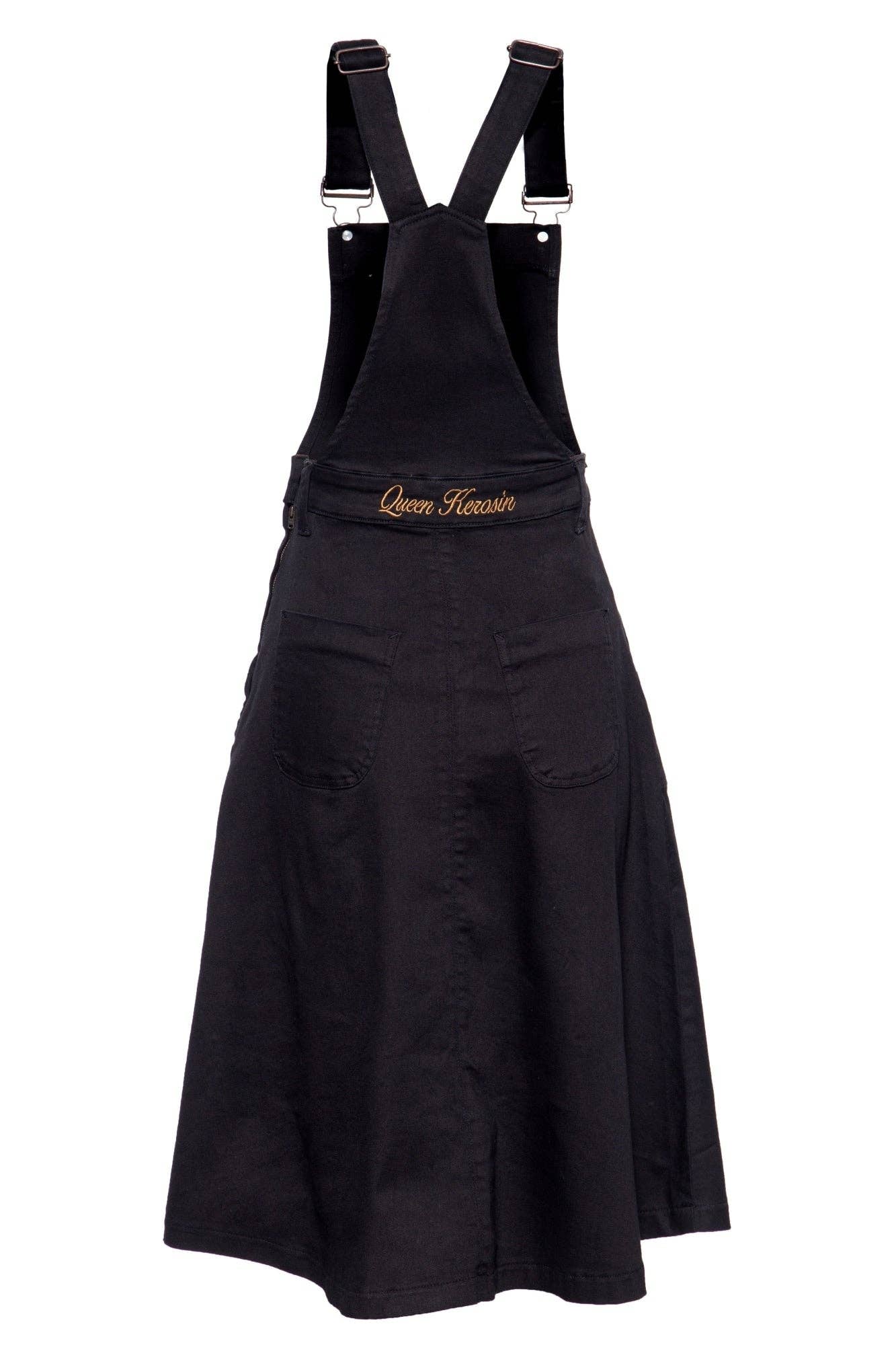 KING KEROSIN - Venta al por mayor Vestido - Mujer - Pichi vaquero de estilo workwear6