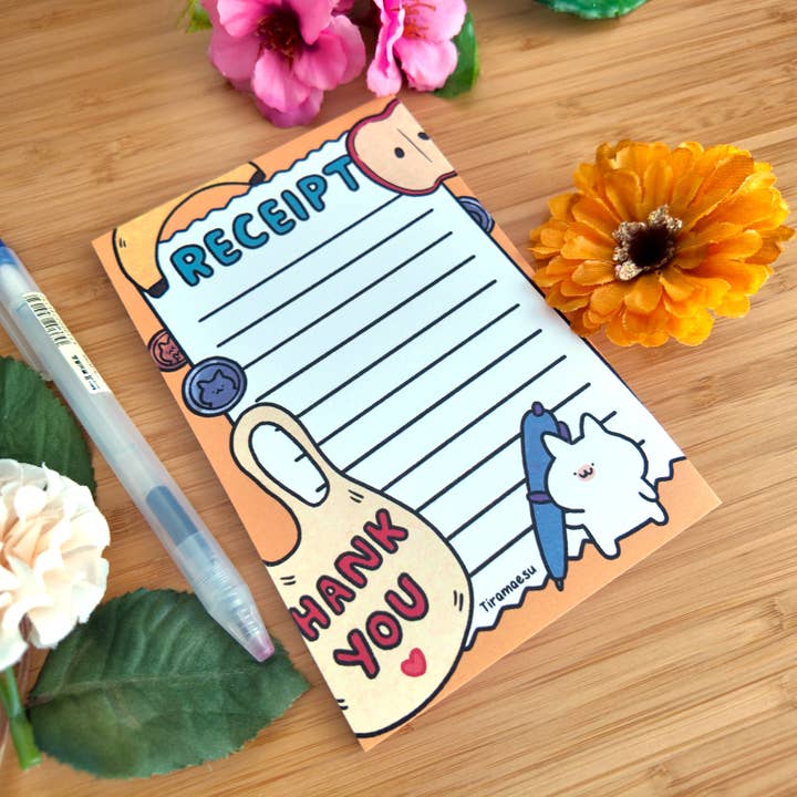 Tiramaesu - Wholesale Notepad - Receipt Notepad2