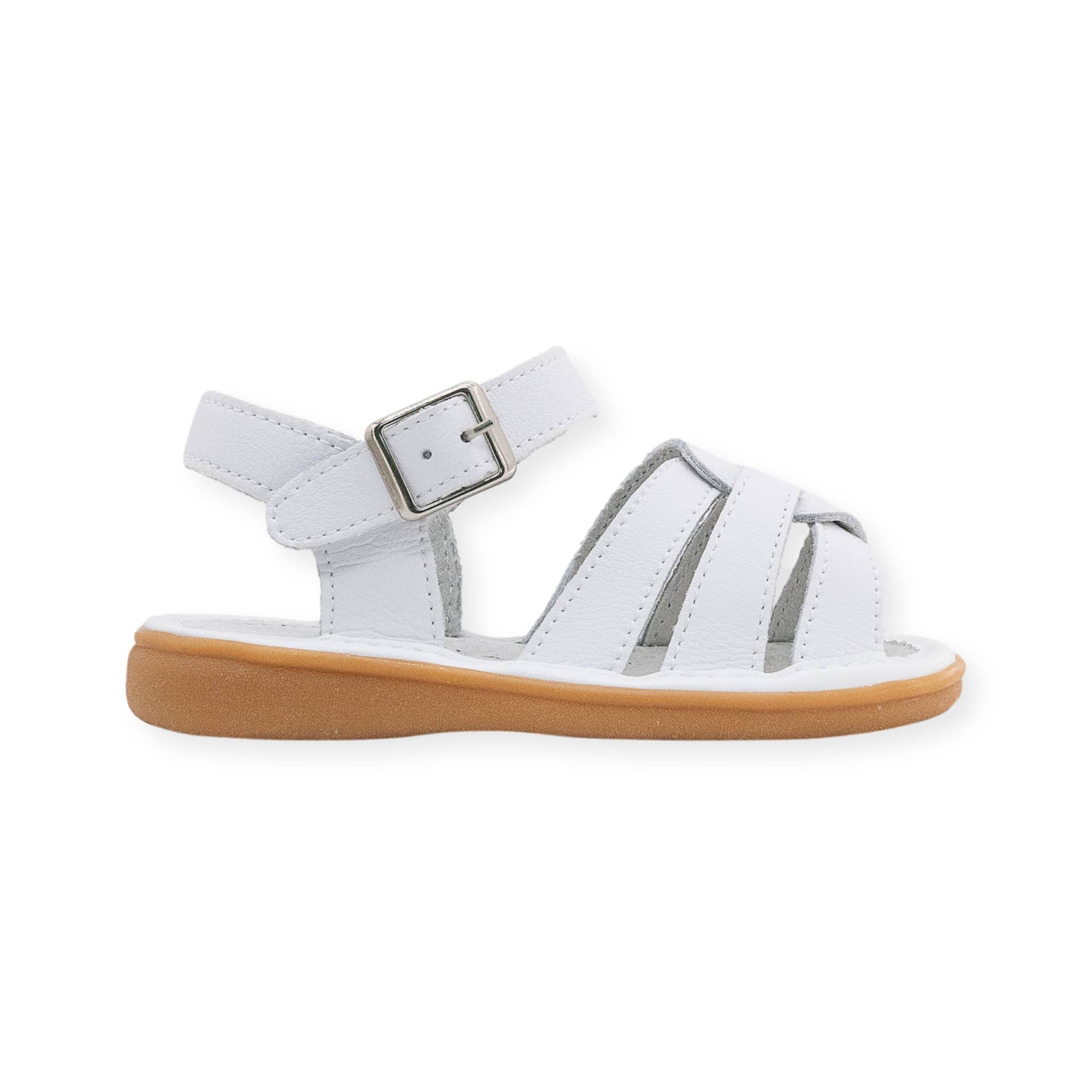 Wee Squeak Shoes - Wholesale Sandals - Kids - Emma White Sandal2
