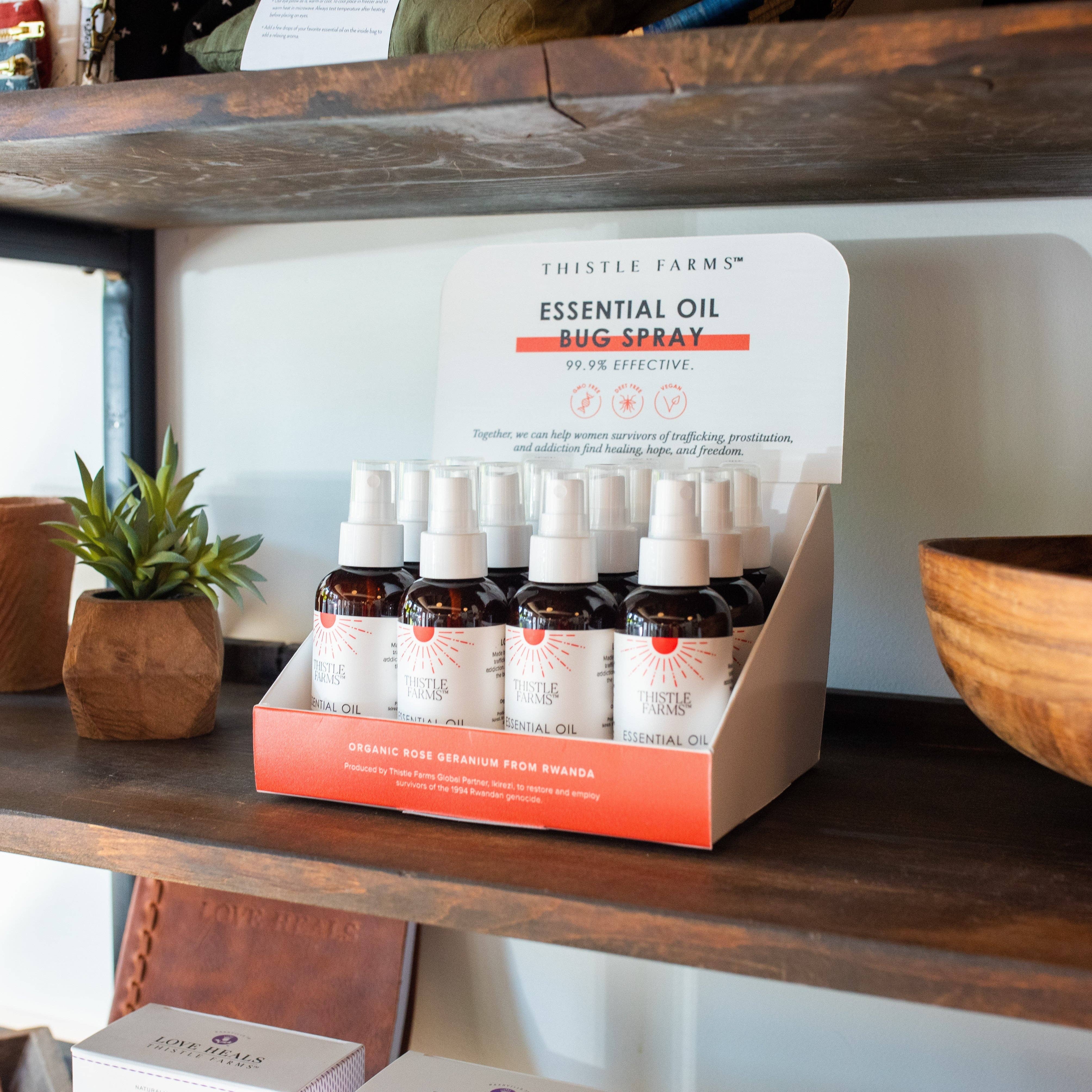 Thistle Farms - Vente Insectifuges - Présentoir insectifuge à base d'huiles essentielles5