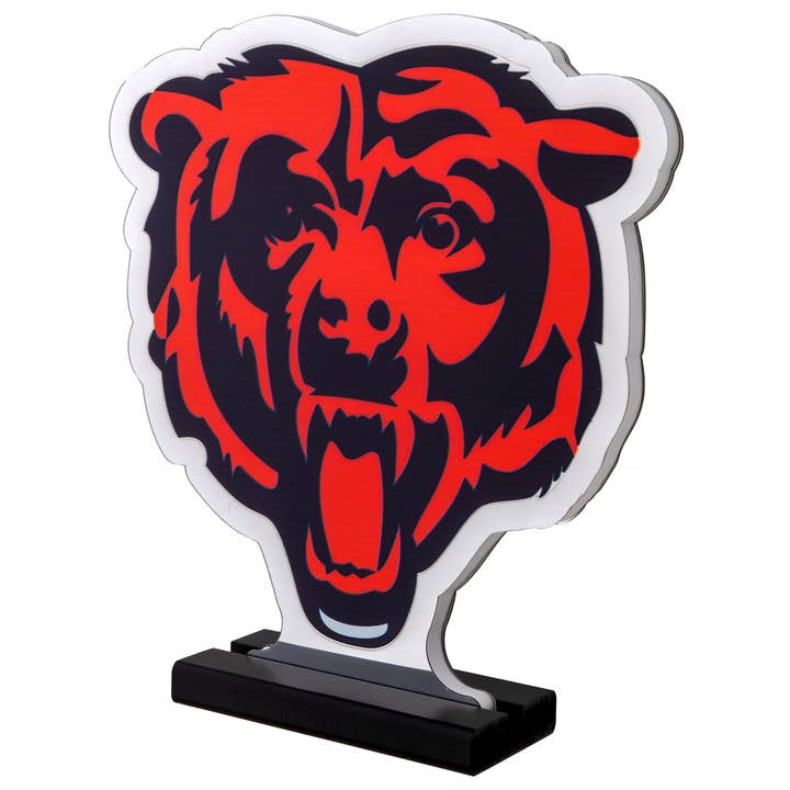 Sporticulture - Wholesale Neon Sign - NFL CHICAGO BEARS LED INFINITY LOGO LIGHT