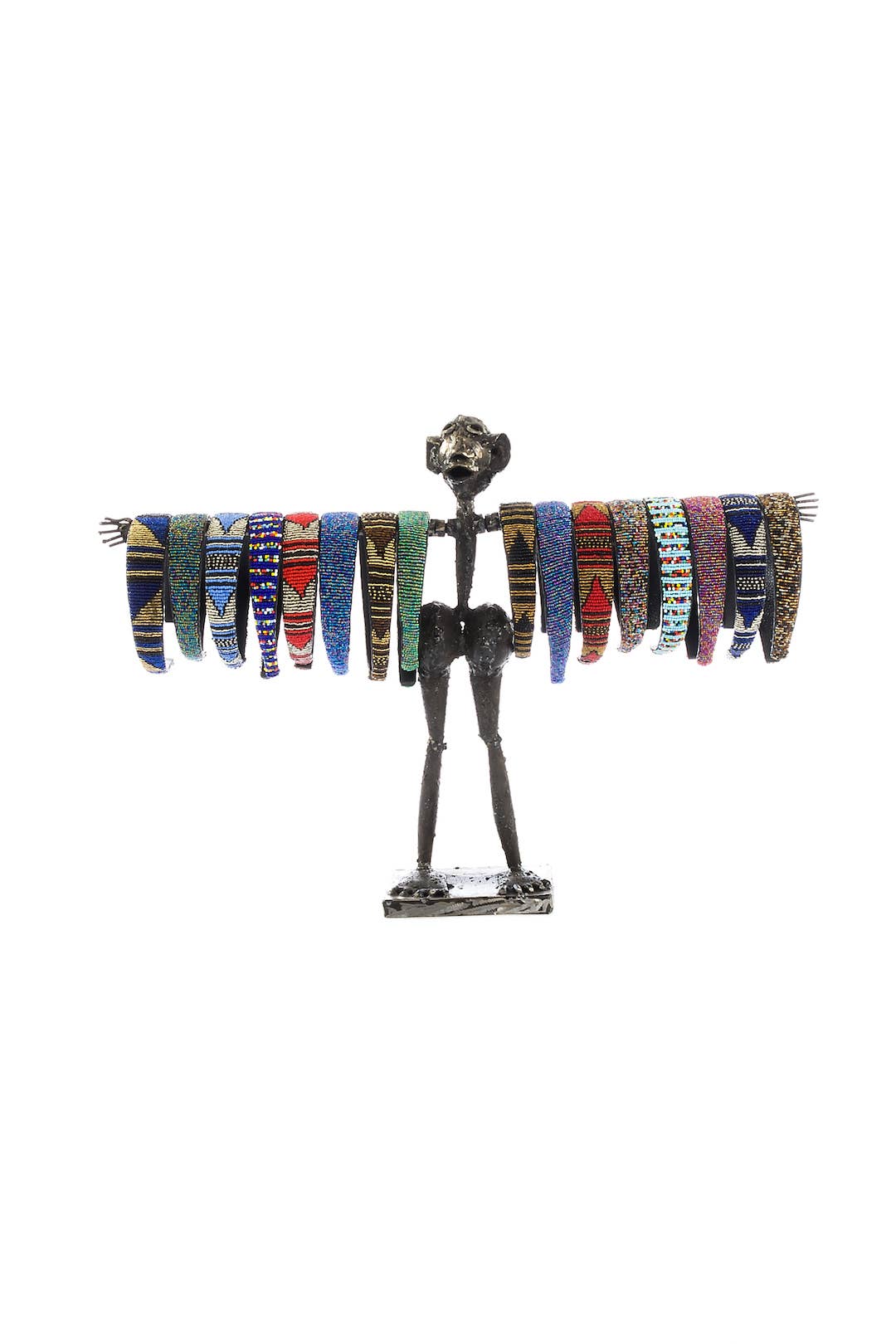 African Modern - Wholesale Jewelry Stand & Display - Kenyan Metal Mama Jewelry Displays3