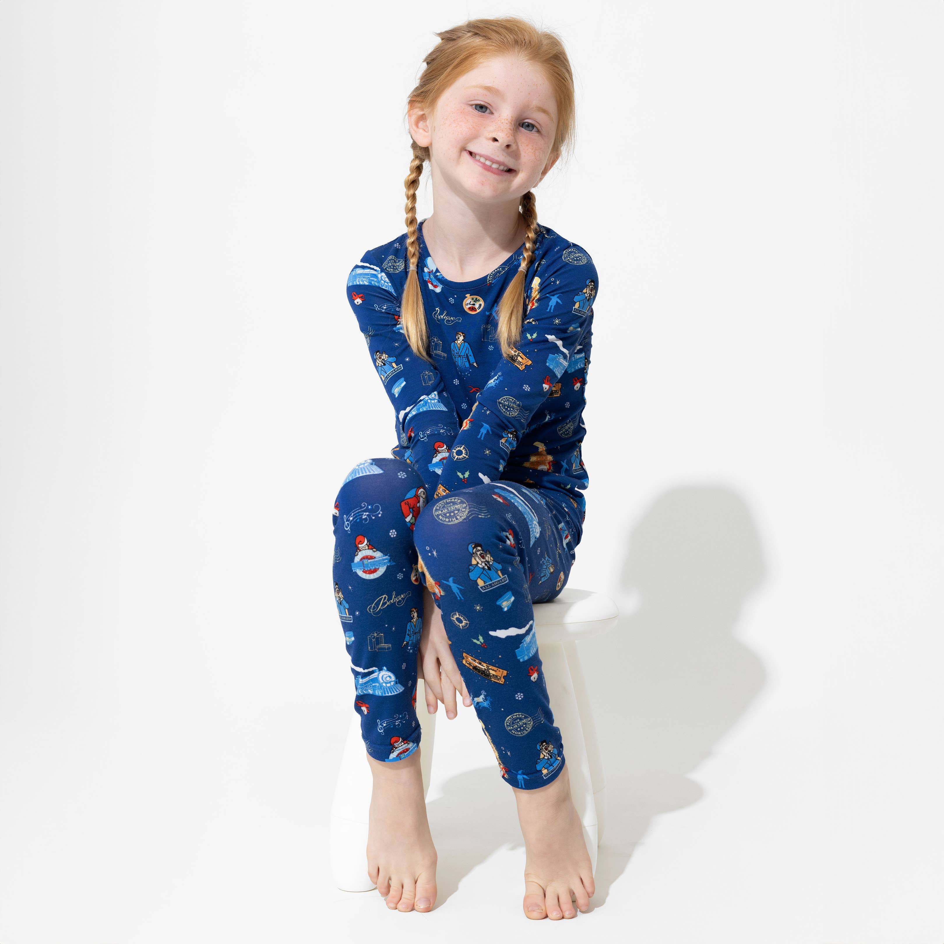 Bellabu Bear - Wholesale Sleepwear Set - Kids - The Polar Express Bamboo Kids Pajamas5