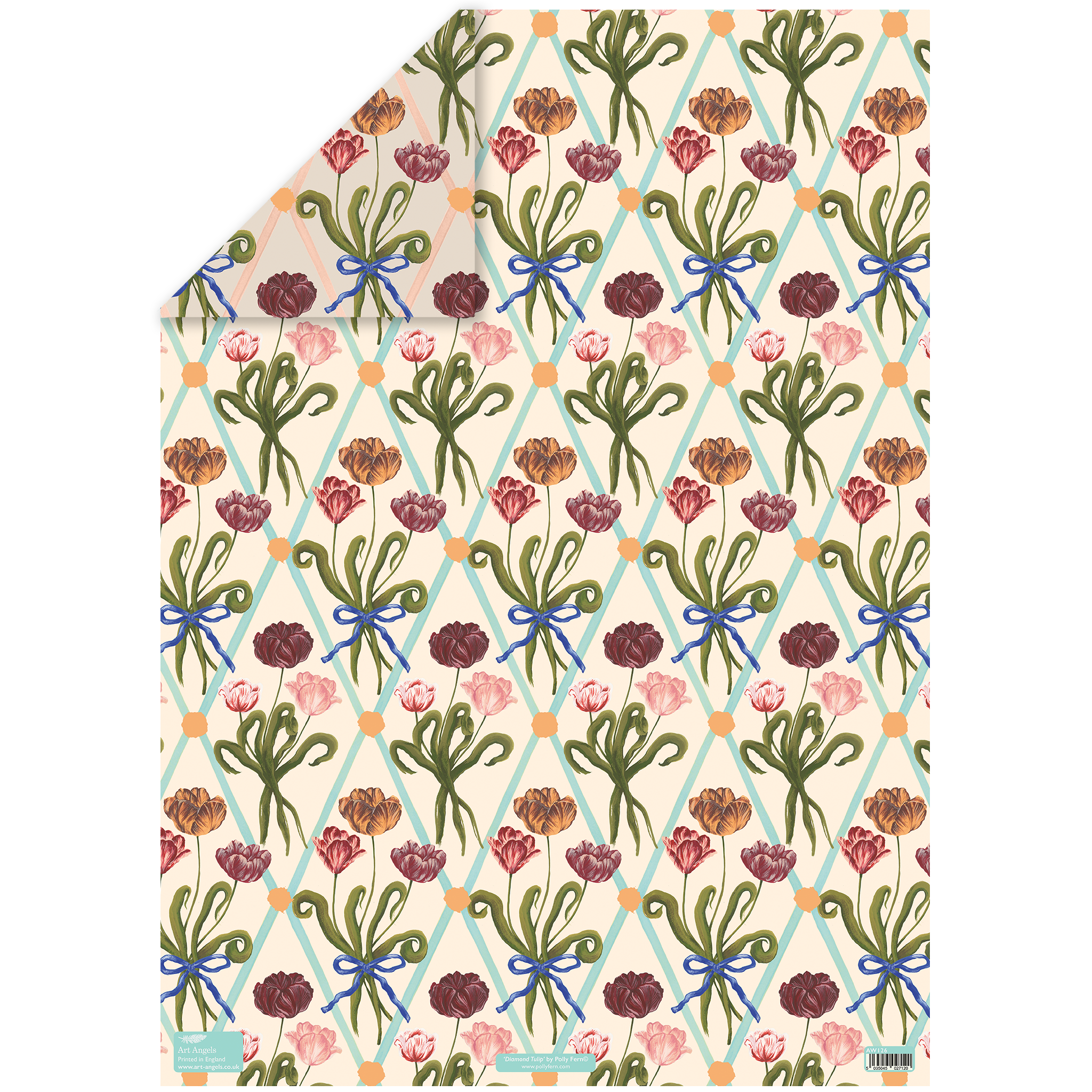 Art Angels - Vente Feuille de papier cadeau - Tulipe de Diamant2