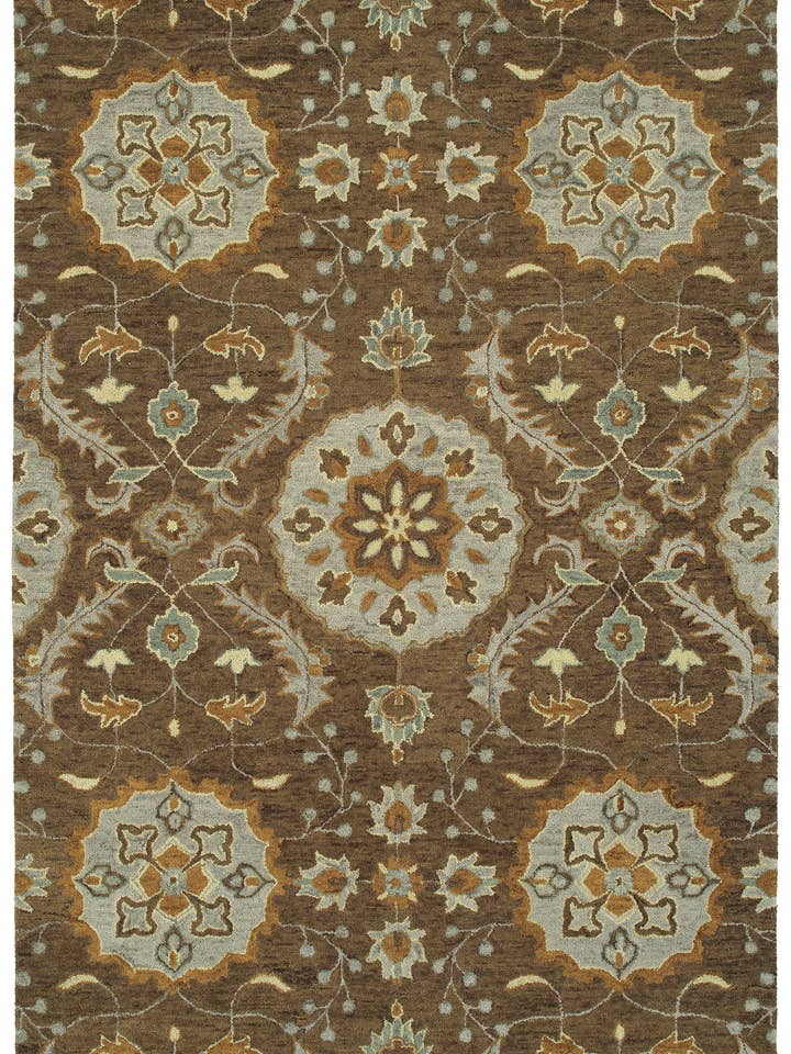 Chancellor Collection Mocha 2'6" x 8' Runner Runner for wholesale by contempo fashion